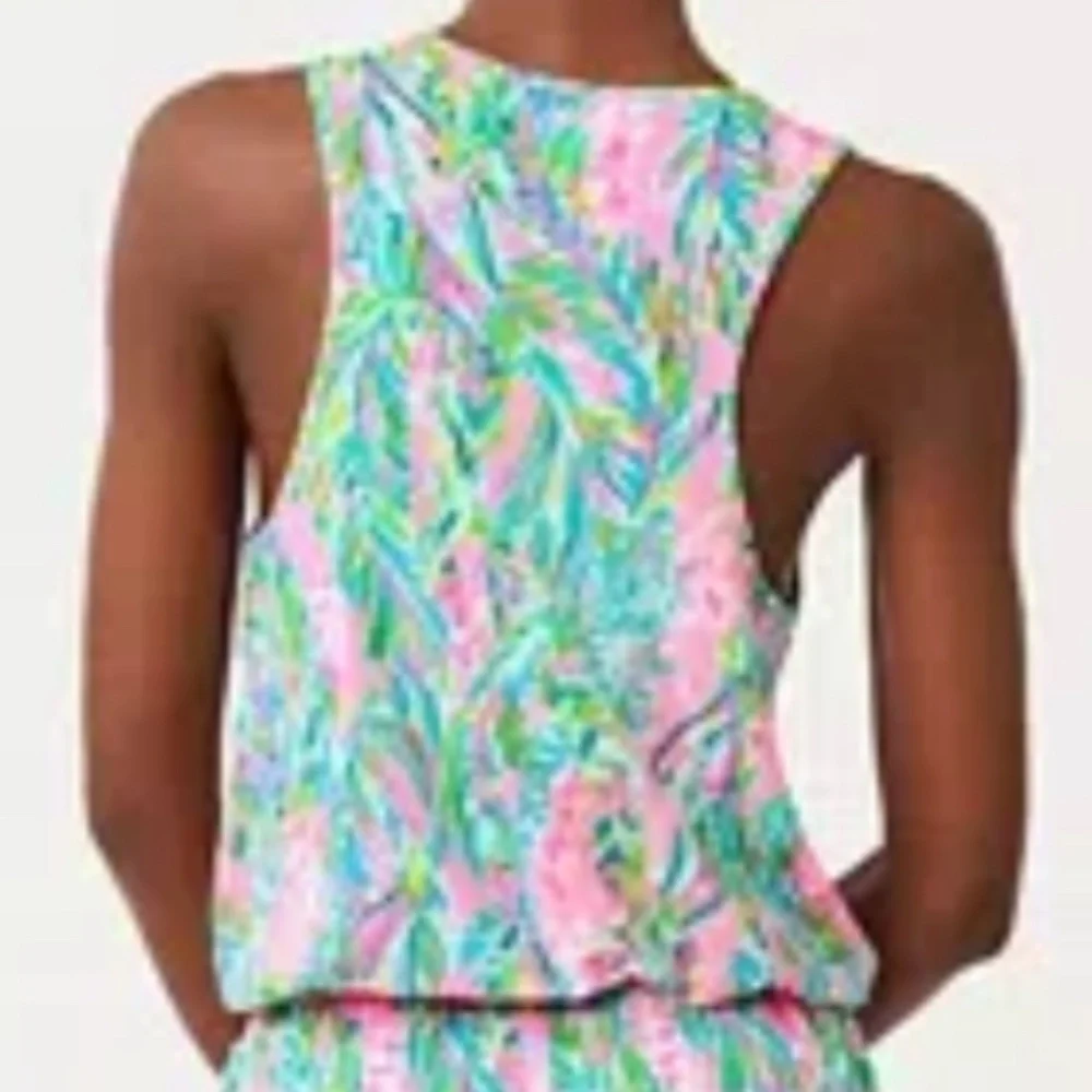 NWT Lilly Pulitzer PAULINA JUMPSUIT IN MULTI  Woman Size US XL
